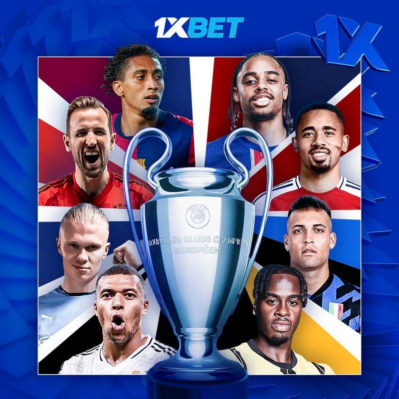 UEFA Champions League fixtures & live odds on 1xBet Palestina